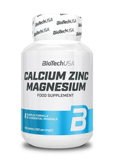 BioTech - Calcium Zinc Magnesium - 100 Tablets